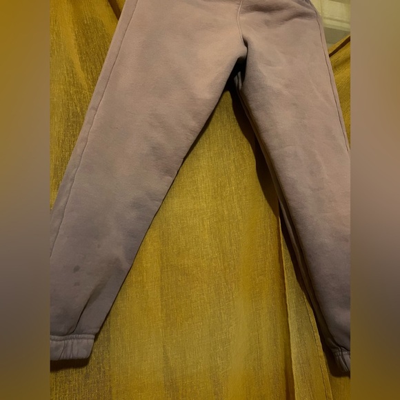 Tna cozy fleece aritzia size xs joggers sweatpants ombré purple - Picture 6 of 7